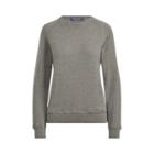Ralph Lauren Cashmere Pullover Sweatshirt Medium Grey Melange