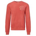 Ralph Lauren Denim & Supply Cotton French Terry Sweatshirt Faded Red