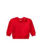 Ralph Lauren Cotton-blend-fleece Sweatshirt Rl 2000 Red 6m
