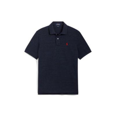 Ralph Lauren Classic Fit Mesh Polo Shirt Worth Navy Heather