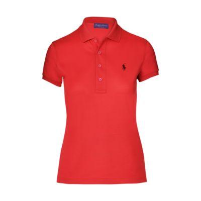 Ralph Lauren Cotton Piqu Polo Shirt Bright Red