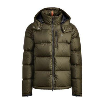 Ralph Lauren Quilted Ripstop Down Jacket Dark Loden