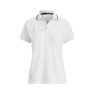 Ralph Lauren Tailored Fit Golf Polo Shirt Classic Ivory
