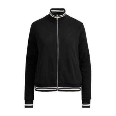 Ralph Lauren French Terry Full-zip Jacket Polo Black