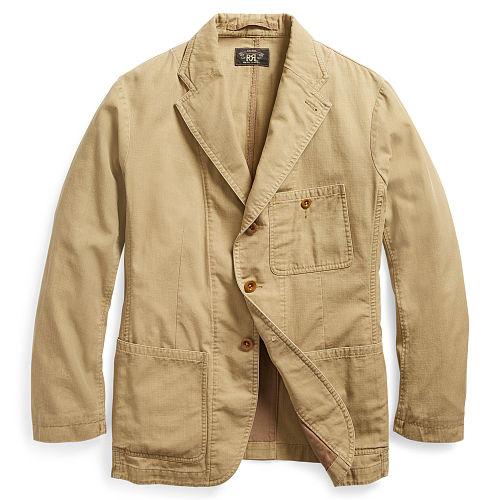 Ralph Lauren Rrl Cotton Twill Sport Coat