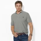 Ralph Lauren Men's Cotton Mesh Polo Shirt Andover Heather 4x Big