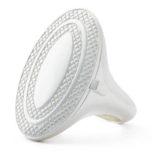 Ralph Lauren Engine-turned Locket Ring