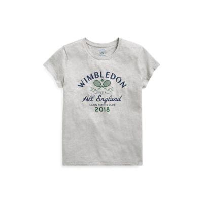 Ralph Lauren Wimbledon Graphic T-shirt Andover Heather