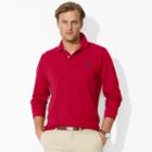 Polo Ralph Lauren Classic Fit Cotton Mesh Polo Rl 2000 Red