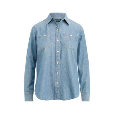 Ralph Lauren Chambray Button-down Shirt Chambray