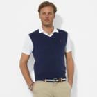 Polo Ralph Lauren Pima Cotton V-neck Vest Newport Navy