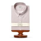 Ralph Lauren Check-print Cotton Dress Shirt Rl 982 Cream Purple