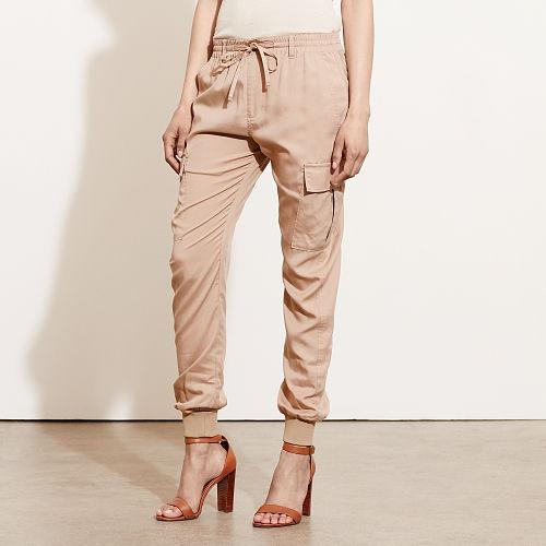 Ralph Lauren Lauren Cargo Jogger Pant Tan