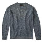 Ralph Lauren Rrl Indigo Cotton-linen Sweater Dark Indigo Ragg