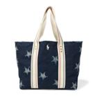 Ralph Lauren Cotton Tote Navy