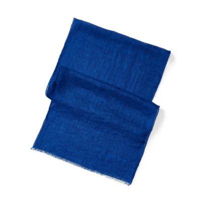 Ralph Lauren Linen Scarf Royal