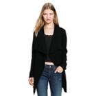 Polo Ralph Lauren Ribbed Wool-cashmere Cardigan Polo Black