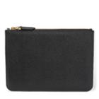 Ralph Lauren Embossed-calfskin Zip Pouch Black
