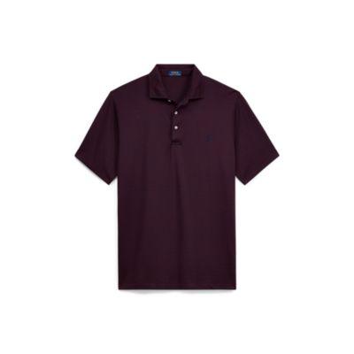 Ralph Lauren Classic Fit Soft-touch Polo French Navy/burgundy 2x Big