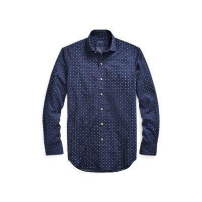 Ralph Lauren Classic Fit Geometric Shirt Shadow Geometric