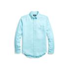 Ralph Lauren Slim Fit Ocean-wash Shirt French Turquoise