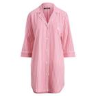 Ralph Lauren Floral Cotton Sleep Shirt Pinkstp