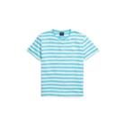 Ralph Lauren Striped Cotton Pocket T-shirt True Aqua/white 2x Big