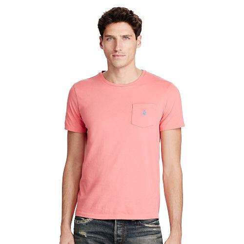 Polo Ralph Lauren Custom Fit Cotton T-shirt Winslow Red