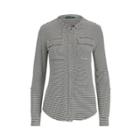 Ralph Lauren Buttoned Jersey Top Polo Black/cream