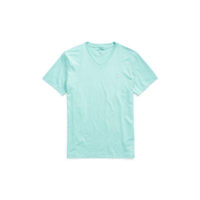 Ralph Lauren Custom Fit Cotton T-shirt Bayside Green