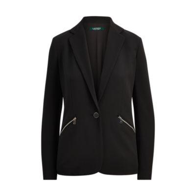 Ralph Lauren Stretch Twill Blazer Black