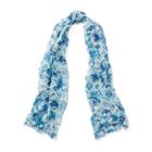 Ralph Lauren Butterfly-floral-print Scarf Blue Butterfly