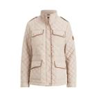 Ralph Lauren Faux-leather-trim Jacket Luxe Chino