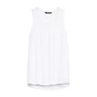 Ralph Lauren Lauren Jersey Scoopneck Top White