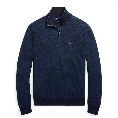 Polo Ralph Lauren Cotton Half-zip Sweater