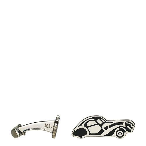 Ralph Lauren Vintage-car Cuff Links Silver/black
