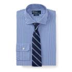 Ralph Lauren Custom Fit Striped Shirt Royal/white