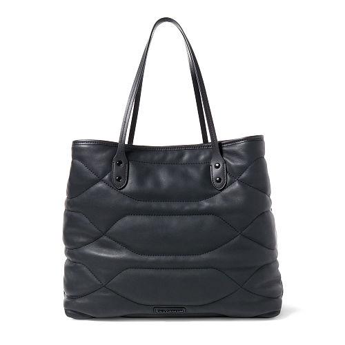 Polo Ralph Lauren Quilted Leather Tote Black