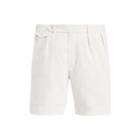Ralph Lauren Classic Fit Pleated Short Deckwash White