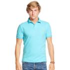 Polo Ralph Lauren Custom-fit Mesh Polo Shirt Hammond Blue