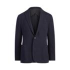 Ralph Lauren Knit Cotton-blend Sport Coat Classic Chairman Navy