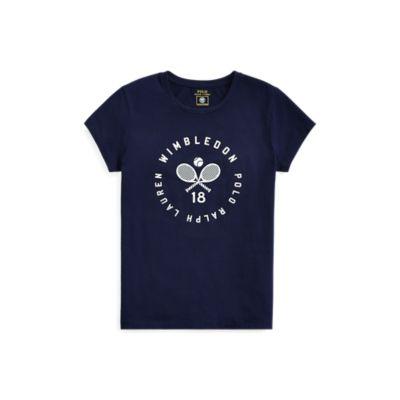 Ralph Lauren Wimbledon Graphic T-shirt French Navy