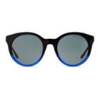 Ralph Lauren Rl Butterfly Sunglasses Black/blue