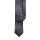 Polo Ralph Lauren Silk Oxford & Satin Stripe Tie Navy/white