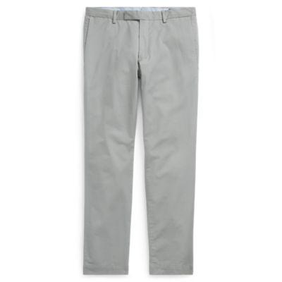 Ralph Lauren Stretch Slim Fit Cotton Chino Museum Grey