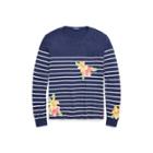 Ralph Lauren Custom Slim Fit Cotton T-shirt French Navy/nevis
