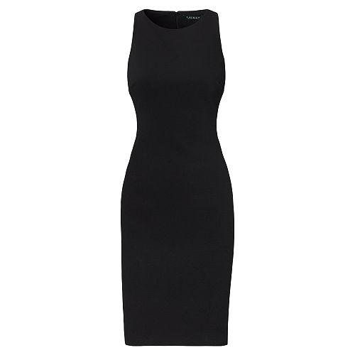 Ralph Lauren Lauren Color-blocked Ponte Dress