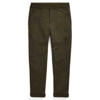 Ralph Lauren Double-knit Track Pant Thicket/charcoal Melange