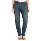 Ralph Lauren Lauren Woman Super-stretch Straight Jean Harbor