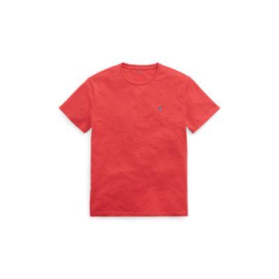 Ralph Lauren Classic Fit Cotton T-shirt Sentry Red Heather